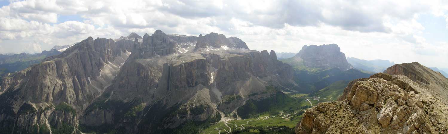 passo da Cir, Dolomiti gruppo del Sella