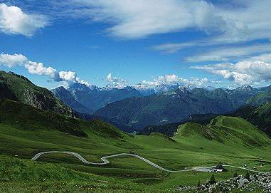 ciclismo nelle Dolomiti