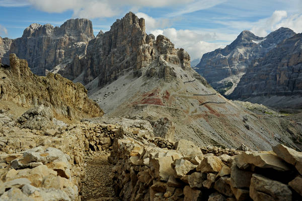 Falzarego Lagazuoi Fanis Travenanzes Col dei Bos Tofane