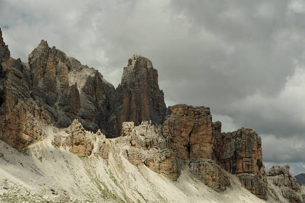 Falzarego Lagazuoi Fanis Travenanzes Col dei Bos Tofane