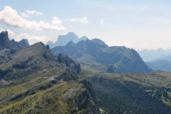 Sass de Stria, passo Falzarego passo di Valparola, Lagazuoi, Cortina d'Ampezzo