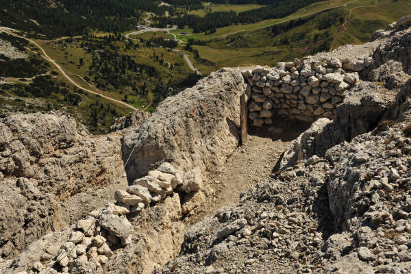 Sass de Stria, passo Falzarego passo di Valparola, Lagazuoi, Cortina d'Ampezzo