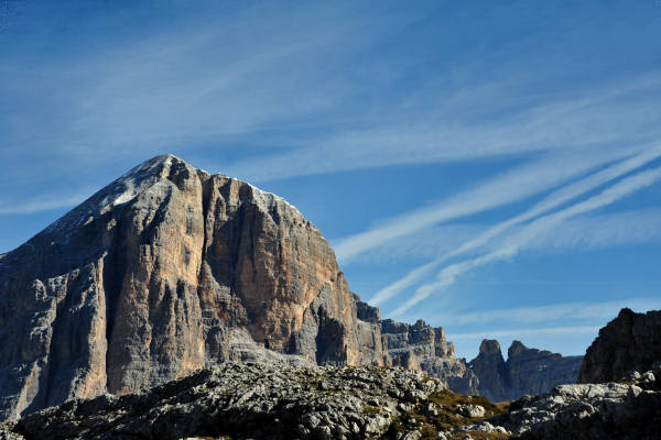 escursuibe Falzarego, Averau, Nuvolau, Cinque Torri