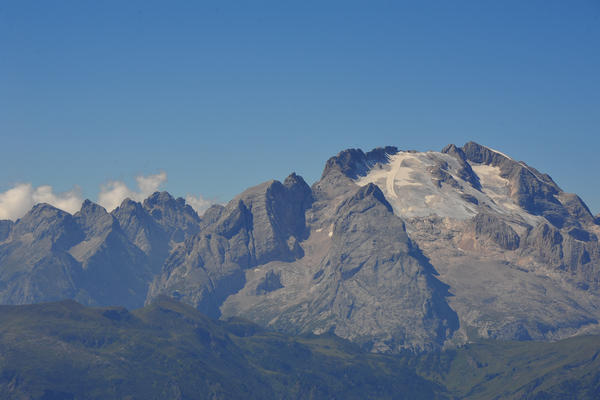 dai pressi del rifugio Nuvolau panorama sulle Dolomiti