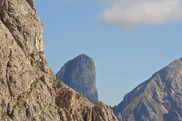 dai pressi del rifugio Nuvolau panorama sulle Dolomiti