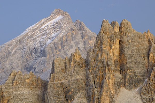 Dolomiti, fotografie panoramiche dal rifugio Nuvolau