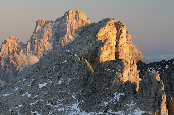 Dolomiti, fotografie panoramiche dal rifugio Nuvolau