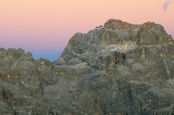 Dolomiti, fotografie panoramiche dal rifugio Nuvolau