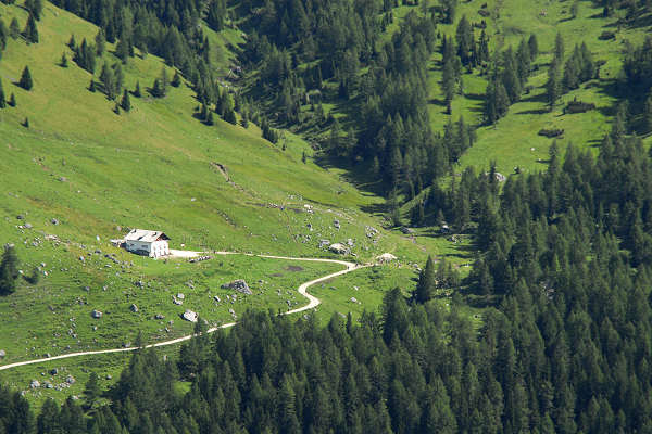 monte Pelmo, rifugio Citt&agrave; di Fiume, forcella Forada, Staulanza