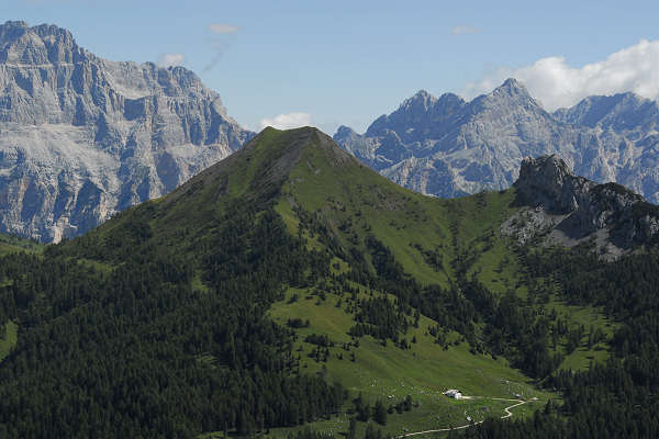 monte Pelmo, rifugio Citt&agrave; di Fiume, forcella Forada, Staulanza
