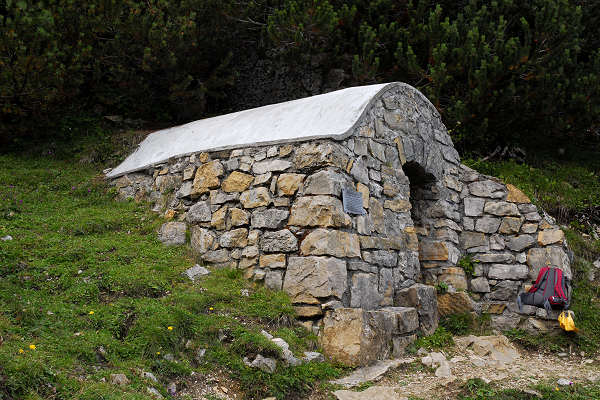 monte Pelmo, rifugio Citt&agrave; di Fiume, forcella Forada, Staulanza