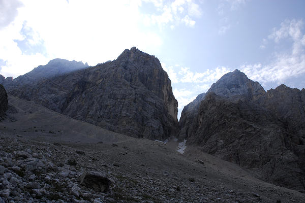 monte Pelmo, rifugio Citt&agrave; di Fiume, forcella Forada, Staulanza