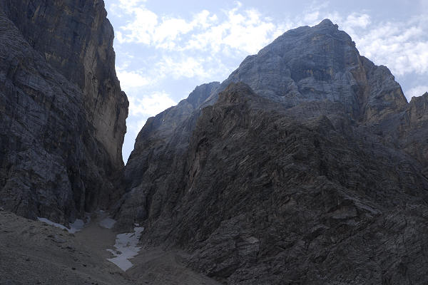monte Pelmo, rifugio Citt&agrave; di Fiume, forcella Forada, Staulanza