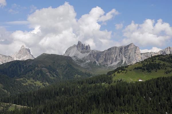 monte Pelmo, rifugio Citt&agrave; di Fiume, forcella Forada, Staulanza