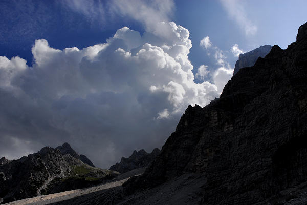 monte Pelmo, rifugio Citt&agrave; di Fiume, forcella Forada, Staulanza