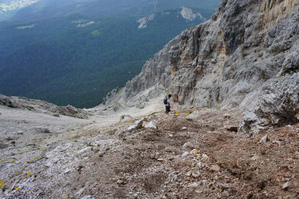 fotografie del giro del monte Pelmo