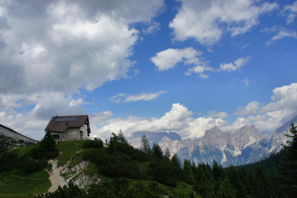 fotografie del giro del monte Pelmo