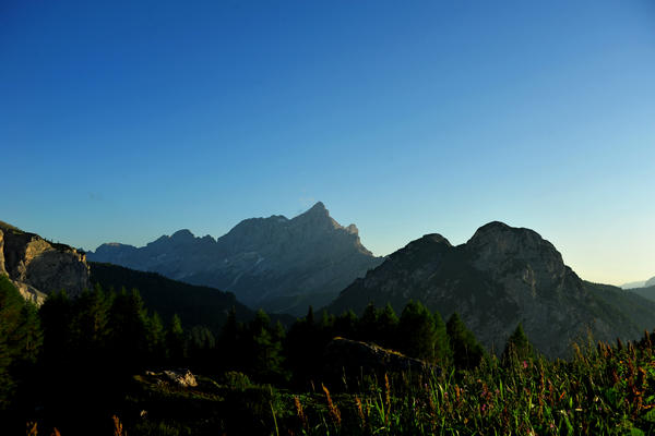 fotografie di panorami dai pressi del monte Pelmo, nelle Dolomiti