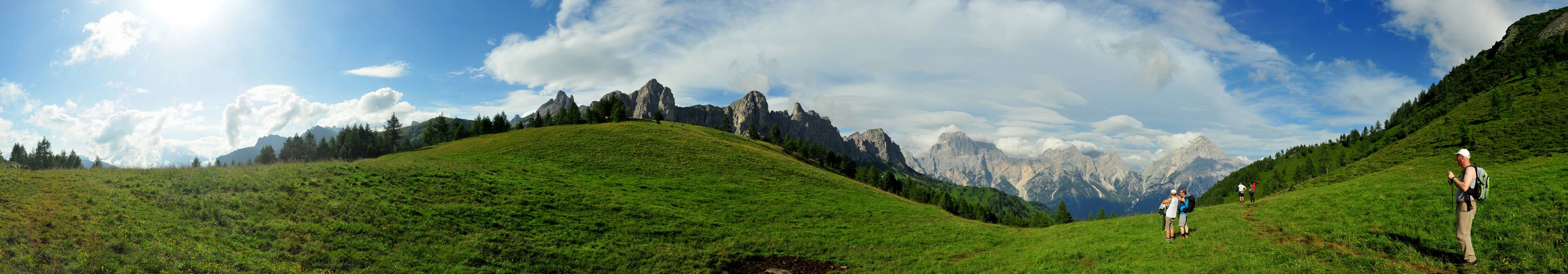 Rochete e Alpe Prendera dal forcella dela Puina