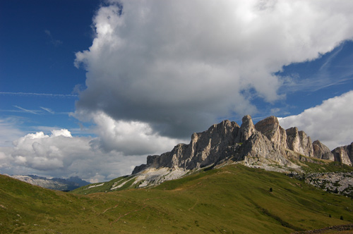 Col di Lana - SettSass dal passo Sief