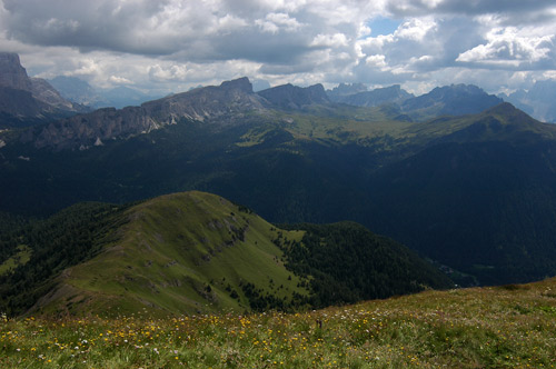Col di Lana - discesa verso Cenglei