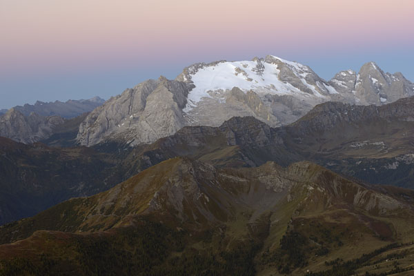 foto alba tramonto nelle Dolomiti dal Lagazuoi Piccolo