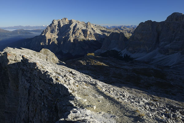 foto alba tramonto nelle Dolomiti dal Lagazuoi Piccolo