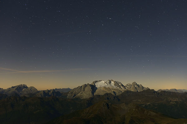 foto alba tramonto nelle Dolomiti dal Lagazuoi Piccolo