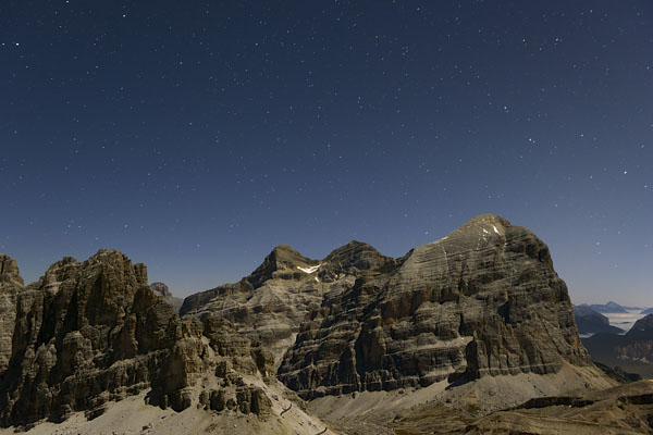 foto alba tramonto nelle Dolomiti dal Lagazuoi Piccolo