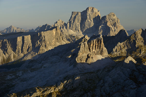 foto alba tramonto nelle Dolomiti dal Lagazuoi Piccolo