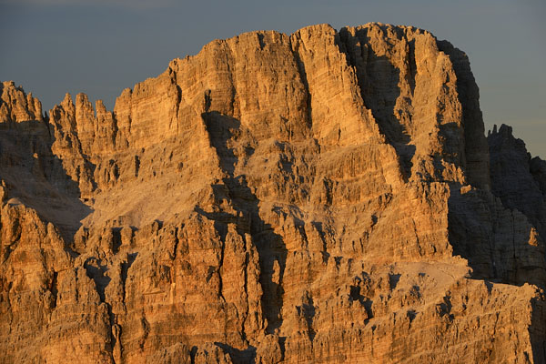 foto alba tramonto nelle Dolomiti dal Lagazuoi Piccolo