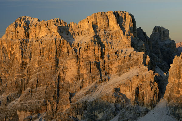 foto alba tramonto nelle Dolomiti dal Lagazuoi Piccolo