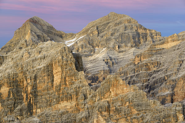 foto alba tramonto nelle Dolomiti dal Lagazuoi Piccolo