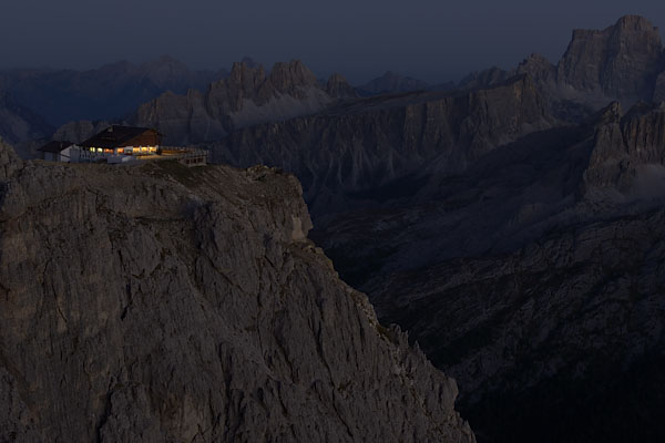 foto alba tramonto nelle Dolomiti dal Lagazuoi Piccolo