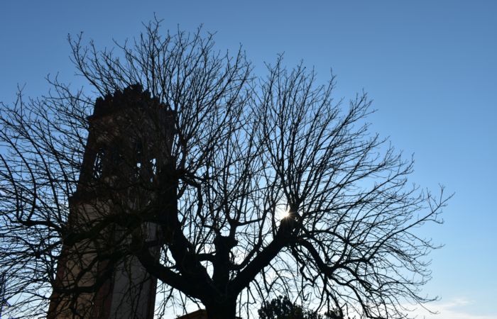 Colli Euganei - escursione lungo il Sentiero del Giubileo, dalla Abbazia di Praglia al monte Lonzina Boscalbo e chiesa di Tramonte