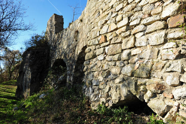 ruderi ex monastero Olivetani sul Monte Venda nei Colli Euganei