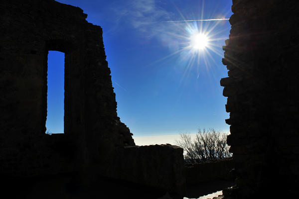 ruderi ex monastero Olivetani sul Monte Venda nei Colli Euganei