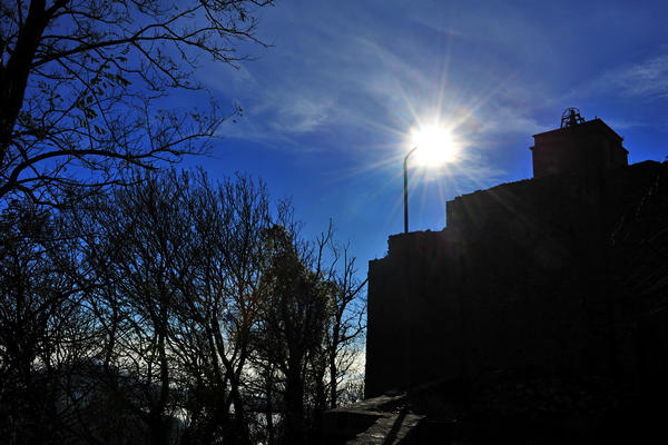 ruderi ex monastero Olivetani sul Monte Venda nei Colli Euganei