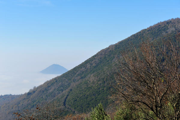 sentiero Lorenzoni sul Monte Venda nei Colli Euganei