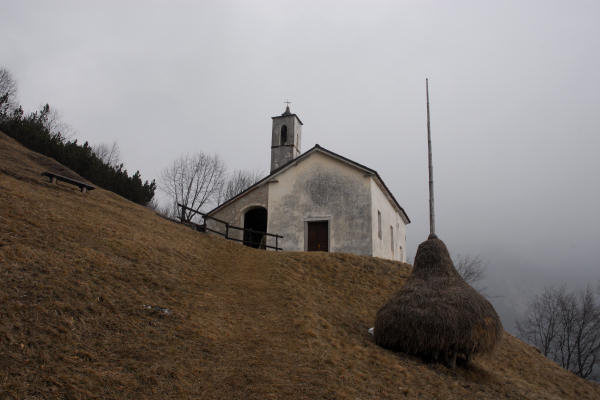 Cergnai Campel, chiesetta di San Mauro in Monte di Val Scura