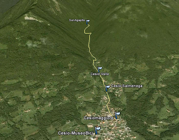 Cesiomaggiore, Valbelluna