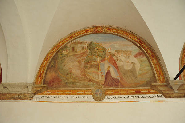 Affreschi del Chiostro Santuario Santi Vittore Corona, Feltre