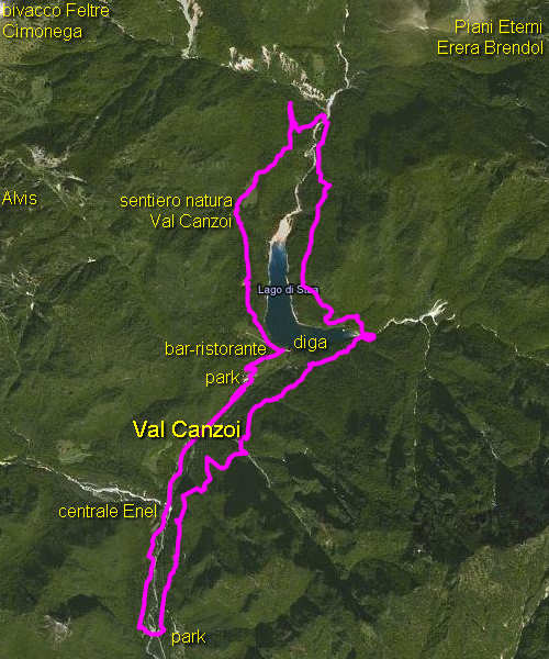 Sentiero Natura Val Canzoi