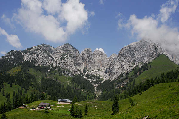 passo Finestra, rifugio Boz, Alvis - Parco Nazionale Dolomiti Bellunesi