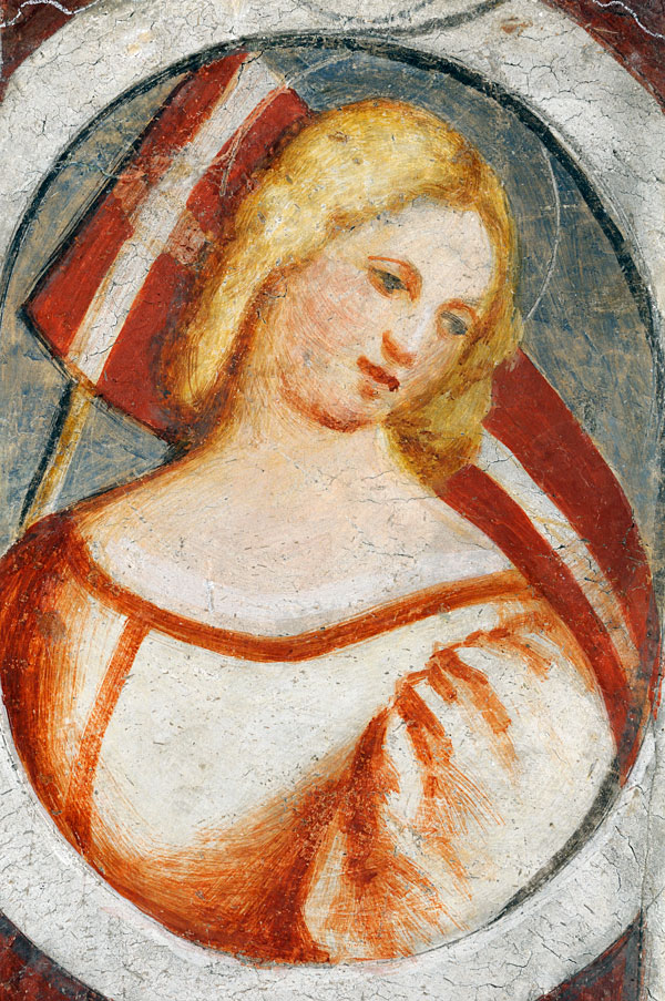 Pordenone, affreschi chiesa Rorai Grande