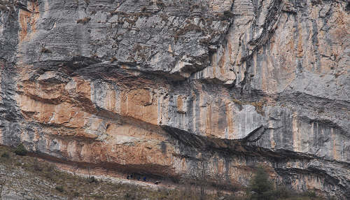 palestra Moliesa di Casso - Erto e Casso - diga del Vajont