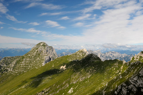 Cima di Terrarossa, Alpi Giulie