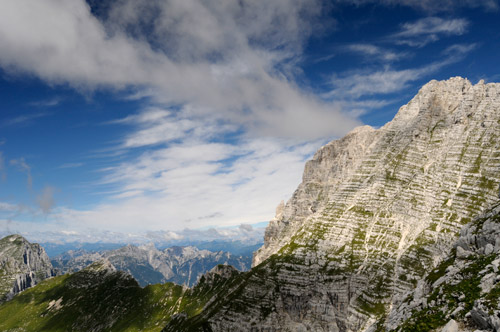 Cima di Terrarossa, Alpi Giulie