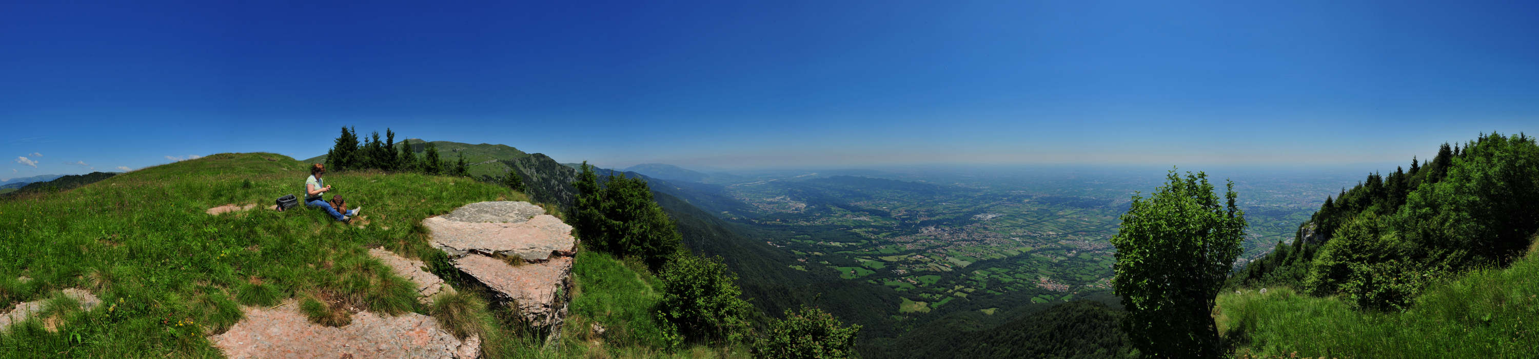 Monte Grappa, Legnarola Saline - fotografia panoramica