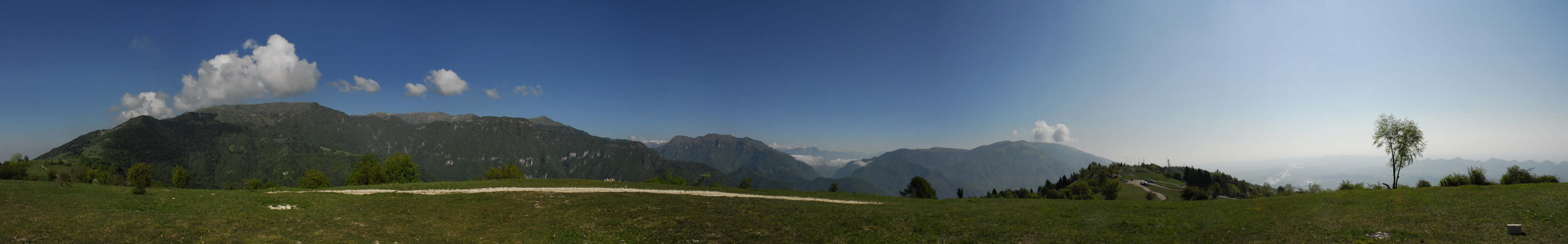 monte Tomba, Alano di Piave - fotografia panoramica